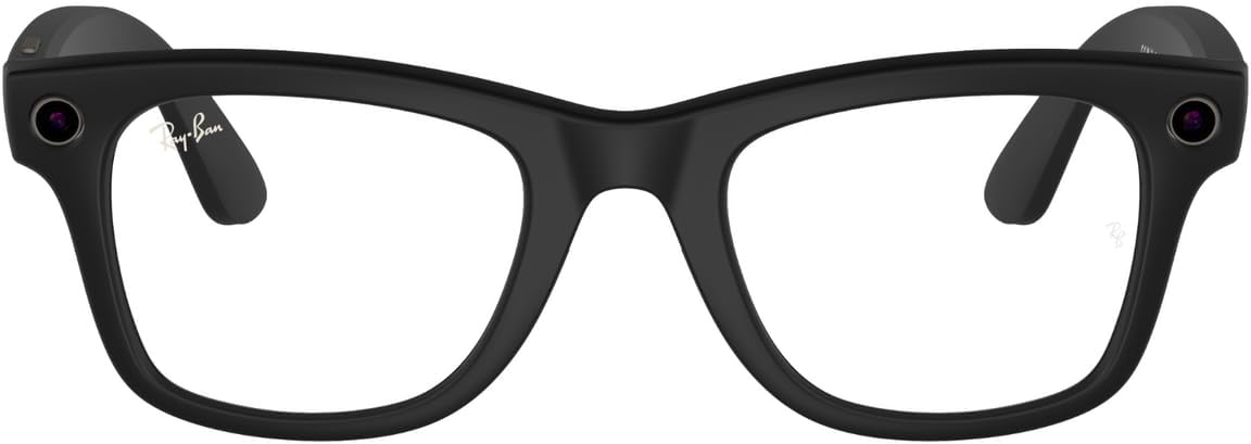 Ray-Ban Meta (Gen 1), Wayfarer, Matte Black | Smart AI Glasses for Men, Women — 12 MP Ultra-Wide Camera, Open-Ear Audio, Video Recording, Bluetooth — Transitions® Graphite Green Lenses — Sunglasses - Image 2
