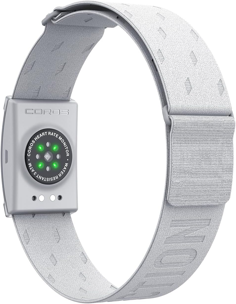COROS Heart Rate Monitor, Auto-wear Detection | Comfort,Easy to wear, Advanced Sensor, Precise Data, Bluetooth, 38 Hours Battery Life, Connects up to 3 Devices at Once